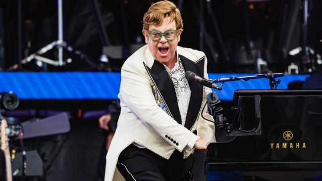 Elton John on his World Tour 2022, which will include four new Australian shows early in 2023. Picture: Ben Gibson