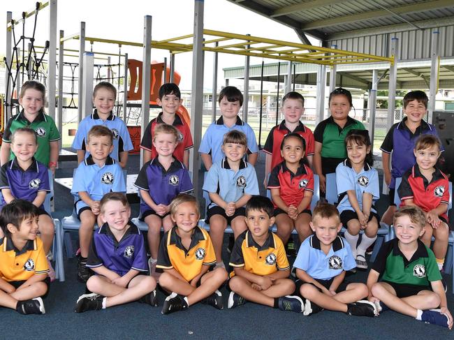 Kawungan State School Prep K. Picture: Patrick Woods.