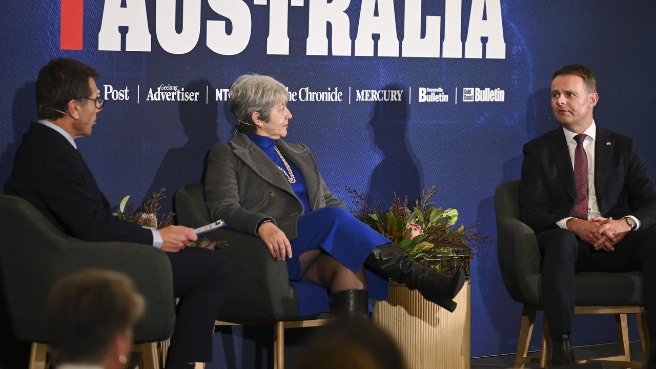 Minister Stephen Mullighan said AUKUS would involve numerous young Australians travelling to the US and UK to learn new skills. Picture: Martin Ollman