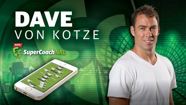 The 2014 SuperCoach champion Dave Von Kotze reveals the first draft of his KFC SuperCoach NRL 2020 team.