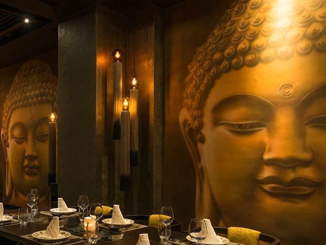 The Buddha Bar in Dubai, the location for one of the undercover’s early meetings with Elmir