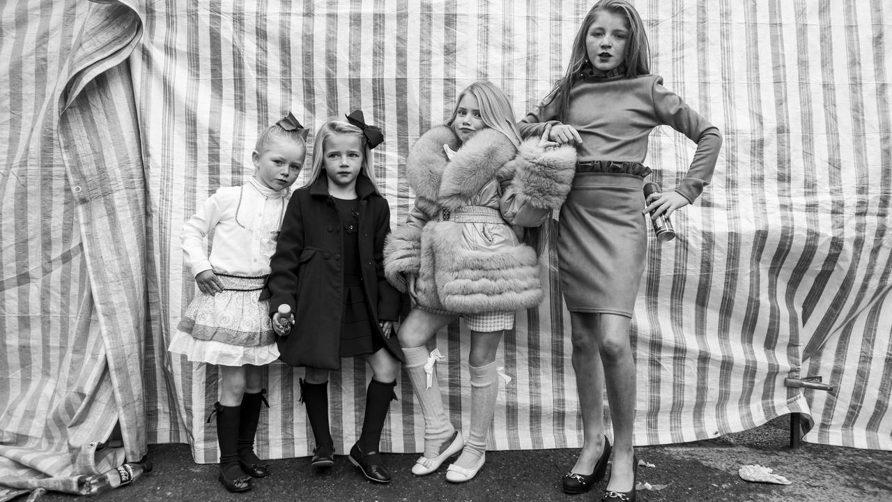 The photos show what life is like for the traveller children. Picture: Jamie Johnson