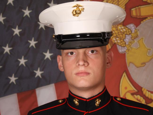 U.S. Marine Corps Corporal Spencer R. Collart. Picture: Supplied