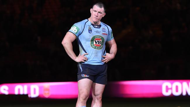 Paul Gallen had plenty of tough times in the Origin arena.