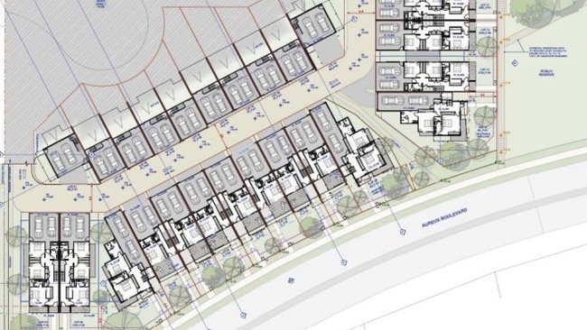 The proposed floor plan. Picture: Supplied