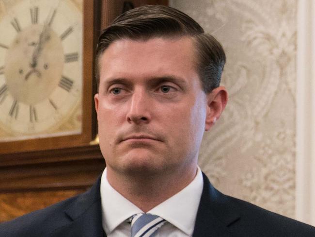 Former White House staff secretary Rob Porter.  Picture:  AFP