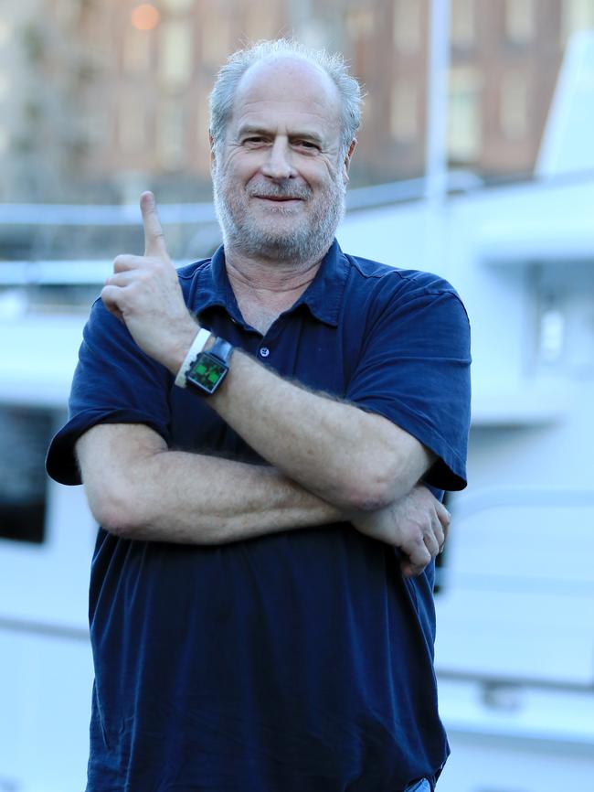 Real life drama: Michael Gudinski. Picture: Christian Gilles