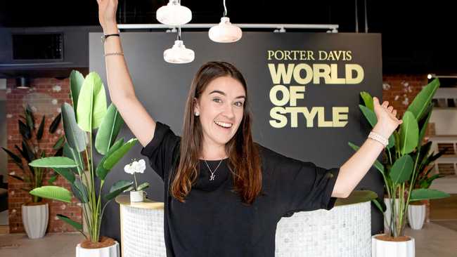 Marcus Beach woman Holly Wykamp, 23, has won $50,000 to go towards building her first home in a Porter Davis competition. Picture: Contributed