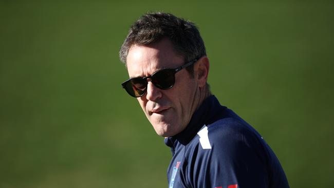 Brad Fittler head coach of the Blues looks on during a New South Wales Blues State of Origin training session at Coogee Oval. (Photo by Jason McCawley/Getty Images)