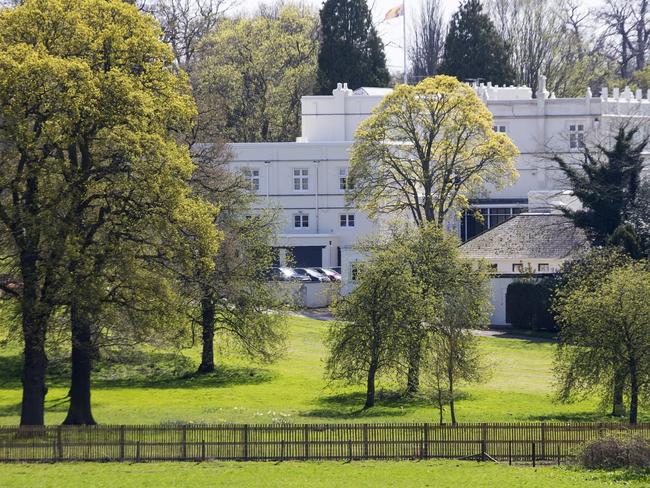 Prince Andrew’s residence Royal Lodge.