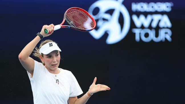 Donna Vekic is hoping for another deep run at the Australian Open. Picture: Jason McCawley/Getty Images