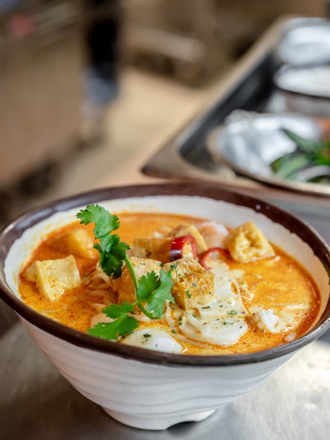 Fat Noodle’s seafood laksa. Picture: Supplied