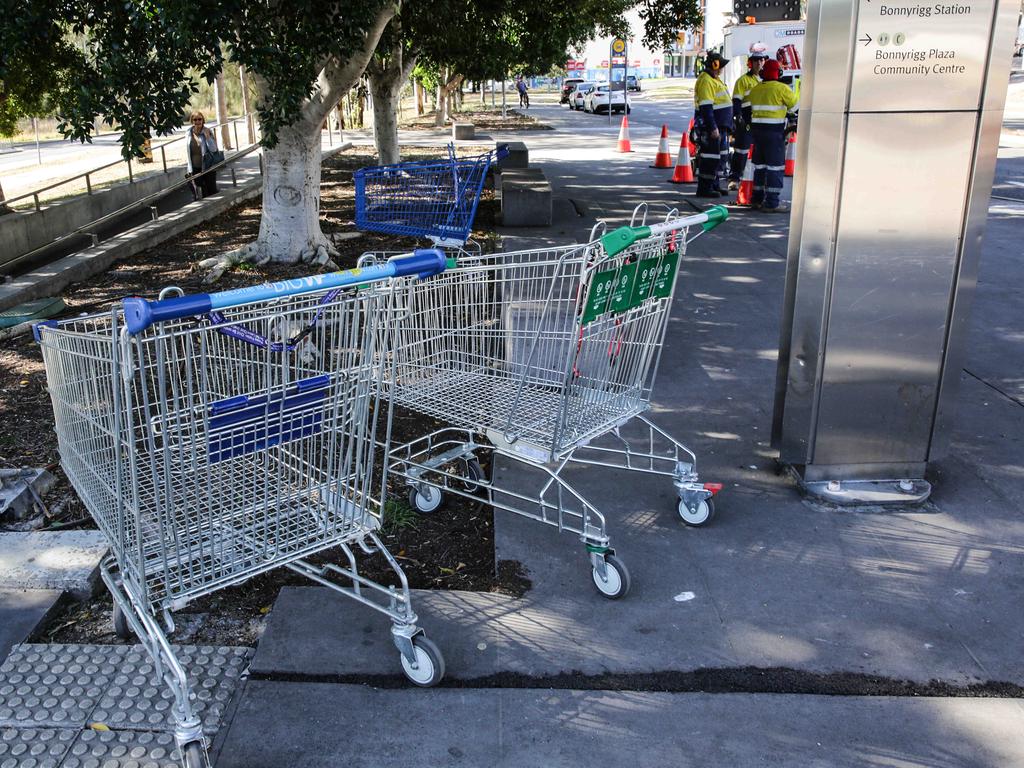 75.6 per cent of survey respondents said they return their trolleys. Picture: AAP/Carmela Roche