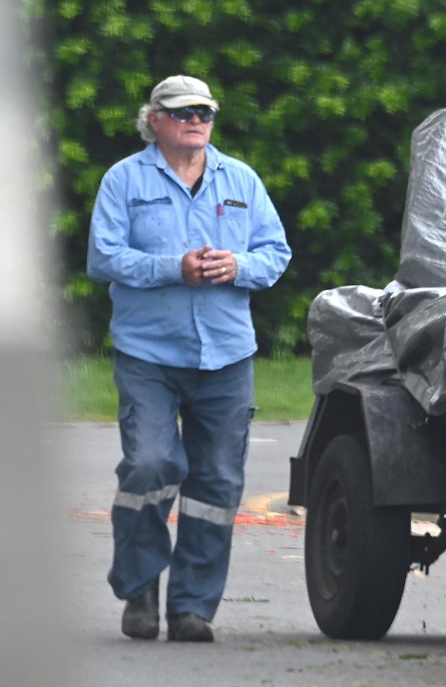 The parents of Scott Rush who is one of the Bali nine at their home in Brisbane. Picture, John Gass