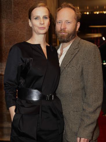 Rachel Griffiths and Andrew Taylor in 2012.