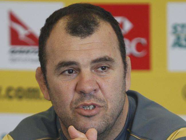 Wallabies coach Michael Cheika.