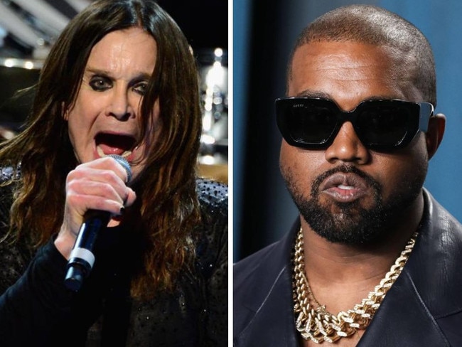 Ozzy Osbourne has called out Kanye on social media. Picture: Supplied