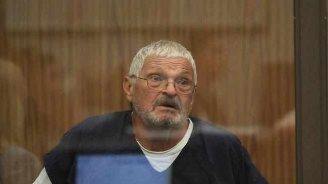 Nick Philippoussis appears at the San Diego court before his stroke. Picture: AAP.