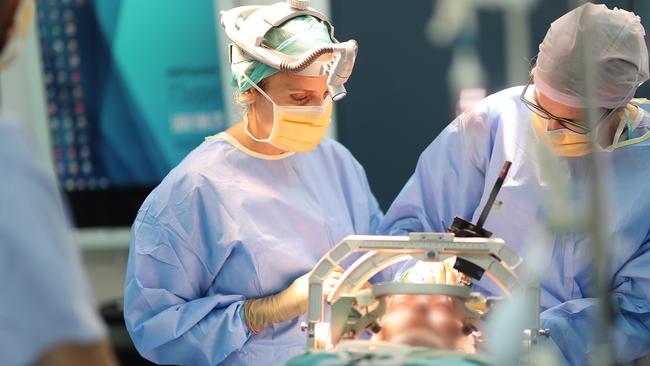 Shares in Ramsay Healthcare are likely to trade flat for some time following the sale of a major stake by the Paul Ramsay Foundation. Picture: Peter Wallis