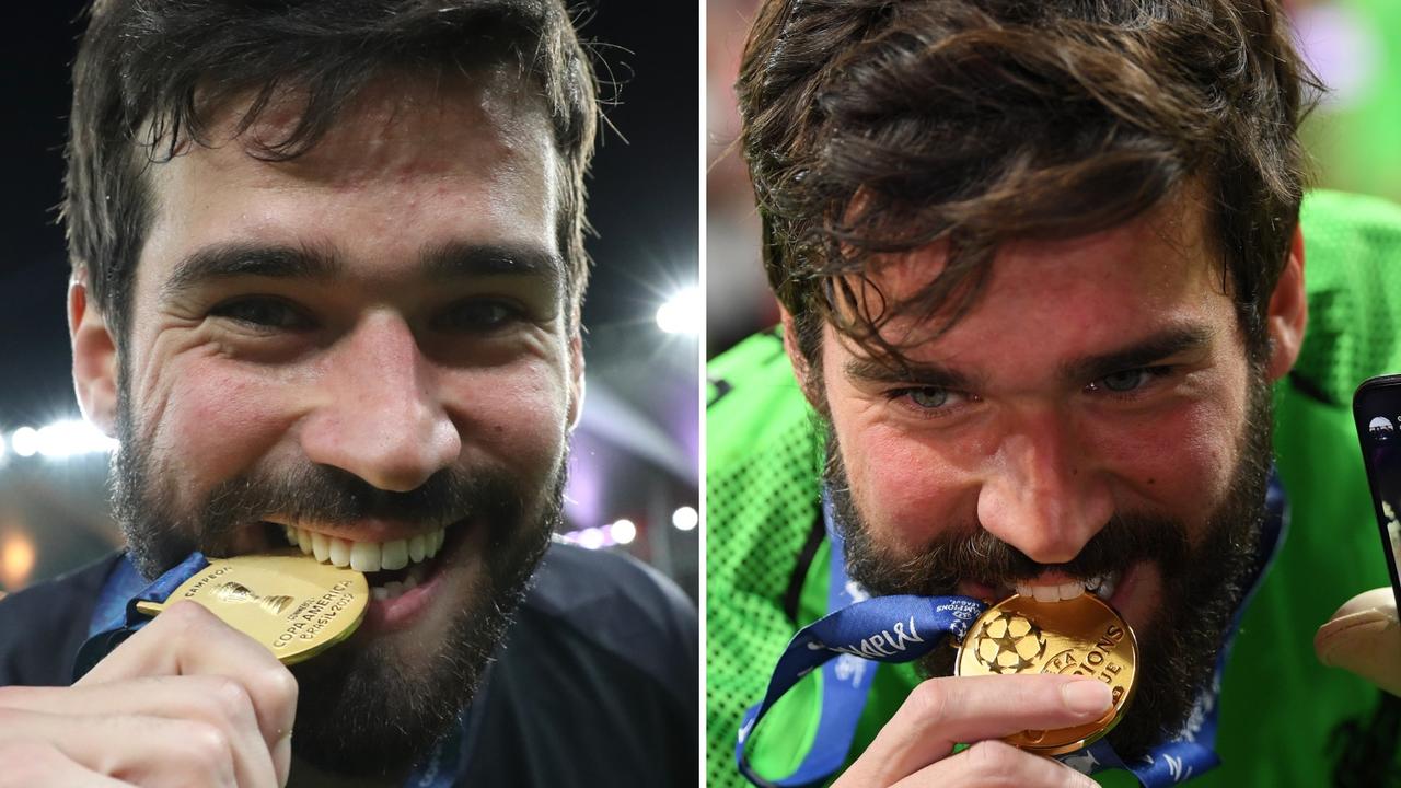 Another trophy is in safe hands with Alisson Becker