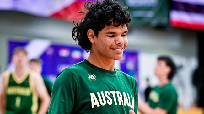 Northern Territory's Weston Tedcastle made his debut for the Aussie Spinners at the 2024  U23 Asia Oceania Championship. Picture: Aussie Rollers Facebook.