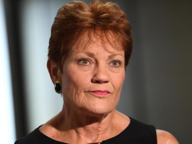 Senator Pauline Hanson.