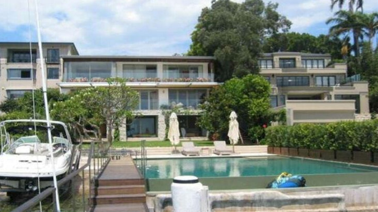 The home sits across the way from Julia Roberts’ current address. Picture: RP Data.