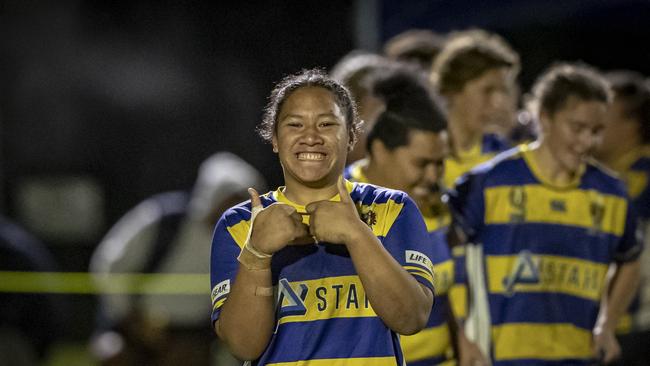 Easts Tiger Malaela Su'a. Pic: Brendan Hertel/QRU.