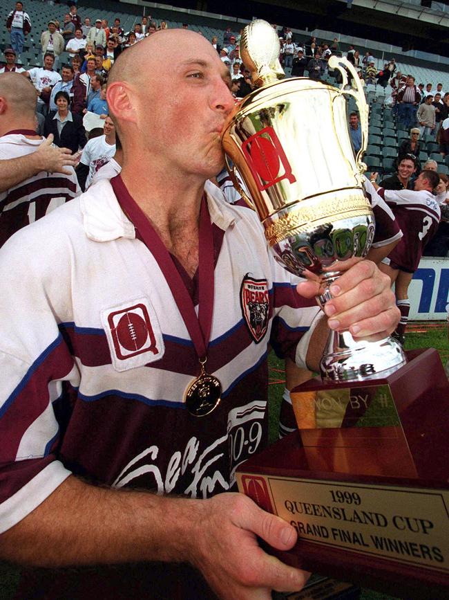 Burleigh captain Grant Adamson in 1999.