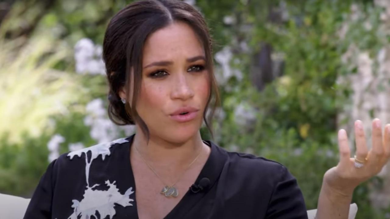 Meghan tells Oprah she feels “liberated”. Picture: CBS