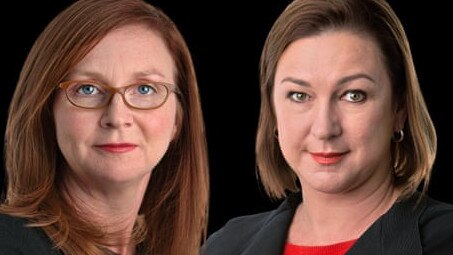 The Guardian's Katherine Murphy, left, and Lenore Taylor, right.