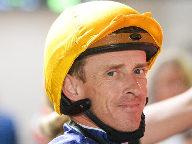 Daniel Moor after winning the Ladbrokes Form Genius Handicap at Cranbourne Racecourse on December 13, 2024 in Cranbourne, Australia. (Photo by Ross Holburt/Racing Photos via Getty Images)