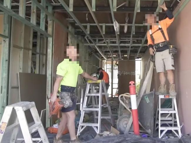 A Queensland building firm has collapsed after the company’s boss went bankrupt, plunging the fate of 35 homeowners into limbo. 