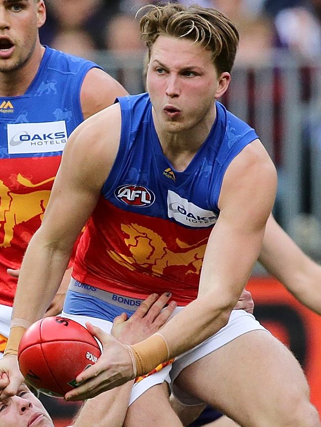 Alex Witherden in action for Brisbane.