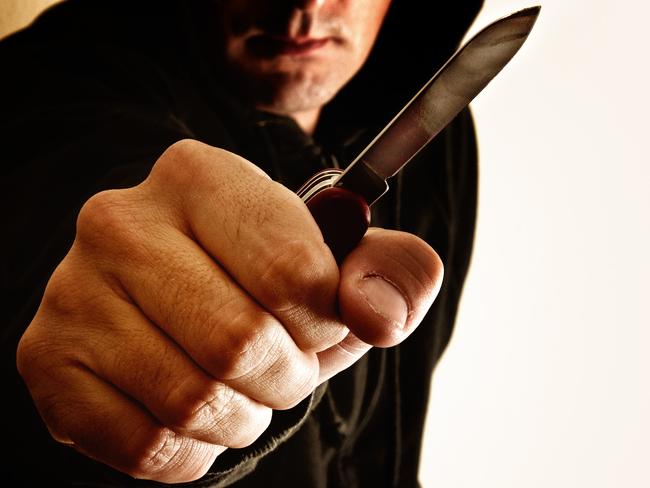 THINKSTOCK - Robbery, Knife