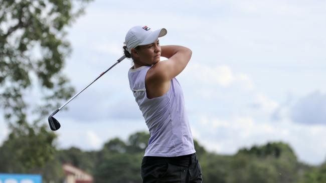 Barty plays off a handicap of three and has competed in Pro-ams in the past. Picture: Kirsty Wrice, Golf Australia