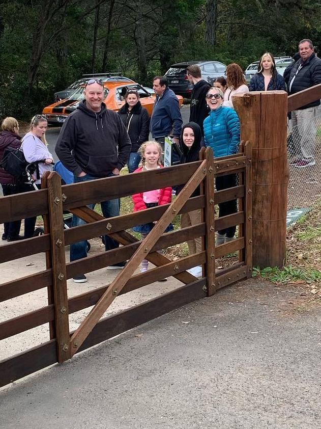 A first at Bilpin Cider -a queue outside Bilpin Cider’s farm gate in June. Picture: Bilpin Cider