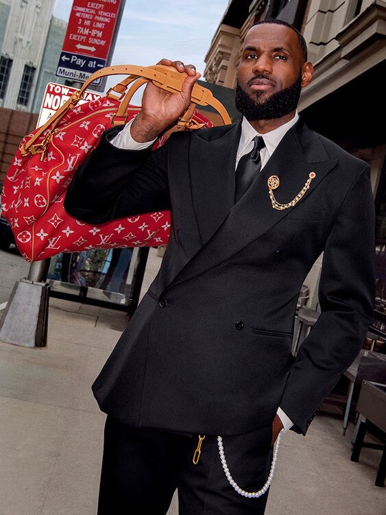 LeBron James is a Louis Vuitton brand ambassador.