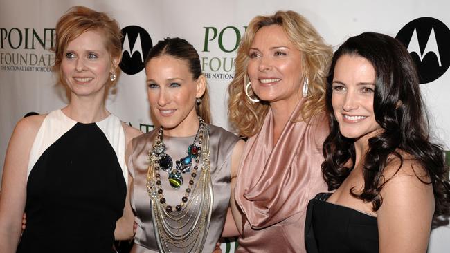 The cast in 2008. Picture: AP Photo/Peter Kramer