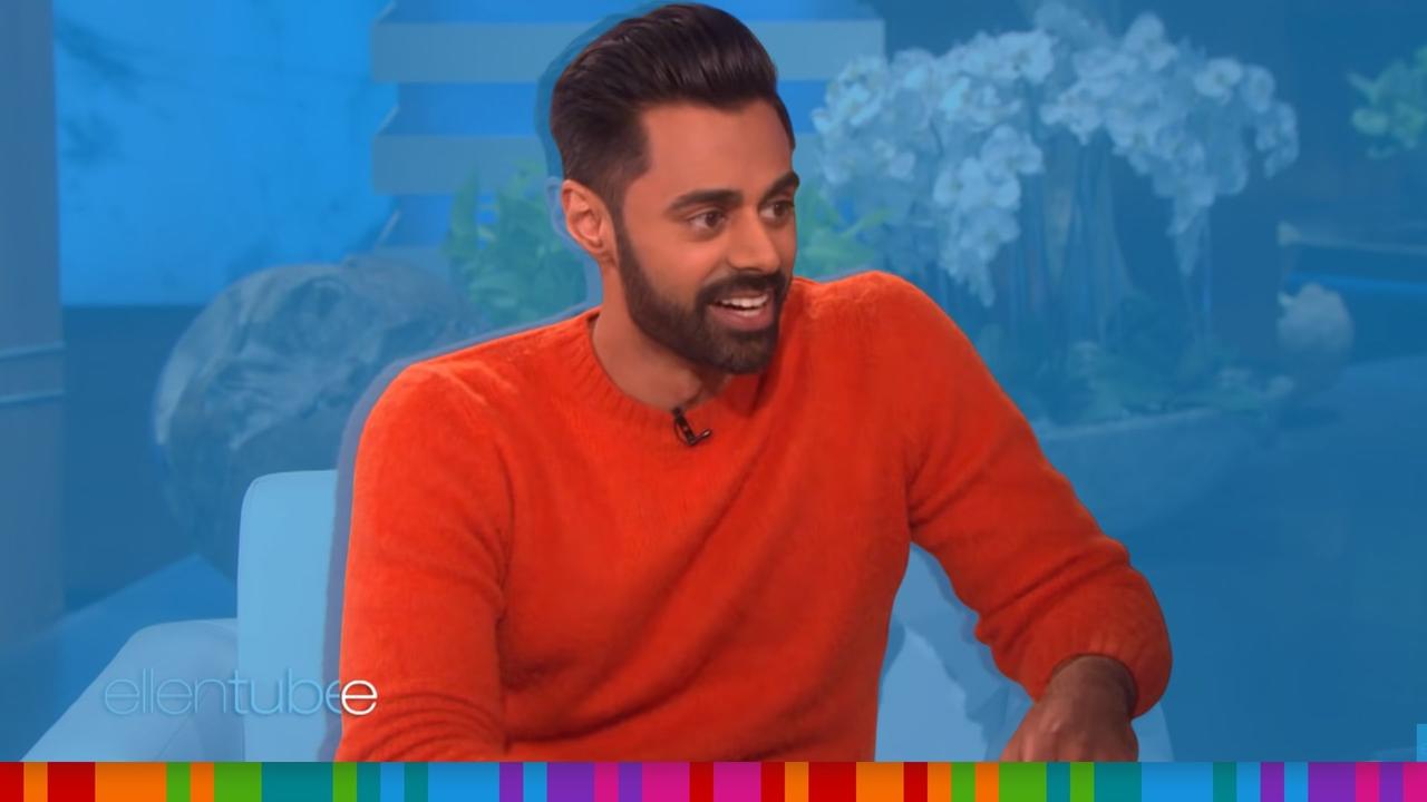 DeGeneres didn't learn Minhaj's name. Picture: The Ellen DeGeneres Show.