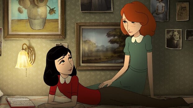 Still from animated feature Where is Anne Frank.