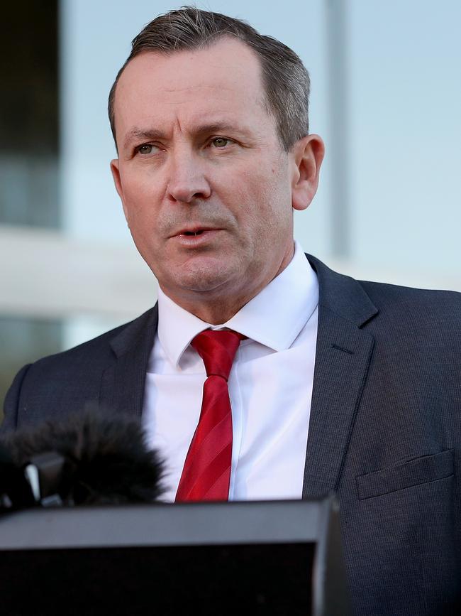 WA Premier Mark McGowan. Picture: AAP