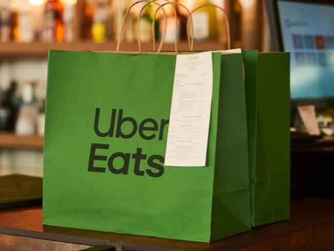 The delivery service has announced an 'important' new partnership that will help consumers and restaurants do their bit for the planet. Picture: Supplied