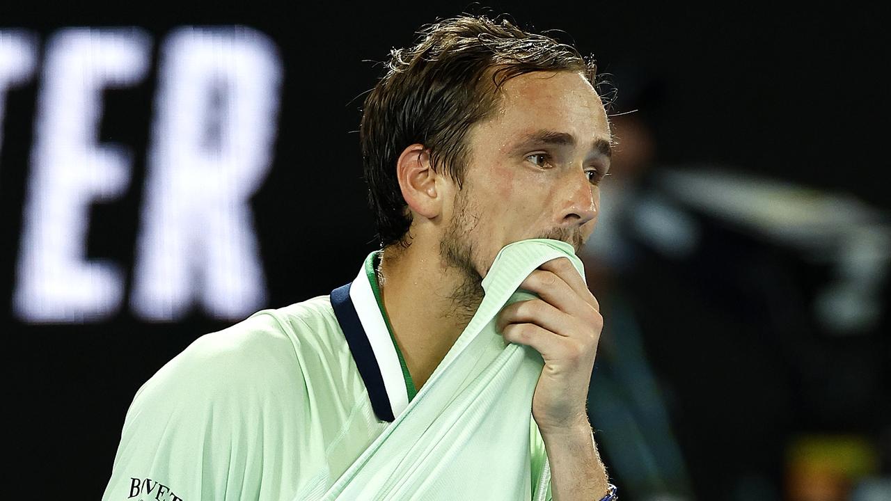 Daniil Medvedev would be banned from playing at Wimbledon. (Photo by Daniel Pockett/Getty Images)