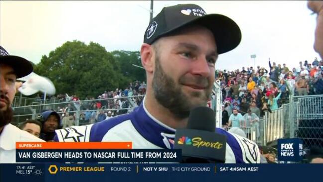 Van Gisbergen heads to Nascar full time from 2024