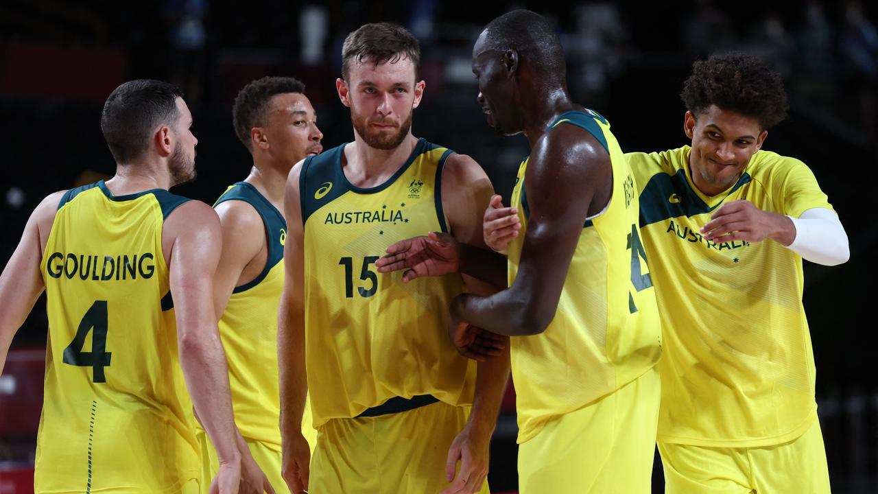 Tokyo Olympics basketball 2021 Australia Boomers beat Argentina score