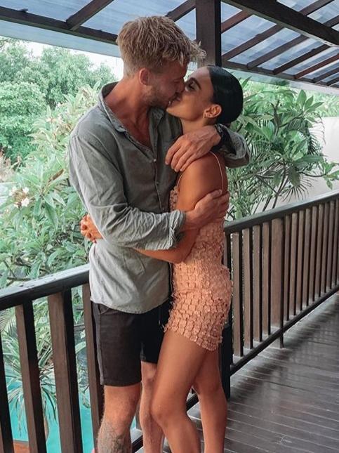 Nathan Broad and Tayla Damir. Picture: Instagram