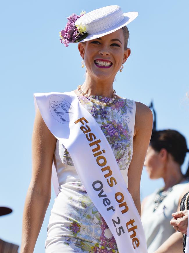 Winner of Fashion on the field over 25 Christine Spielmann. Picture: ELISE DERWIN