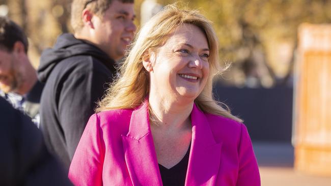 Science and Technology Minister Madeleine Ogilvie said additional resources have been deployed over Easter in case more data is released. Picture: NCA NewsWire / Richard Jupe