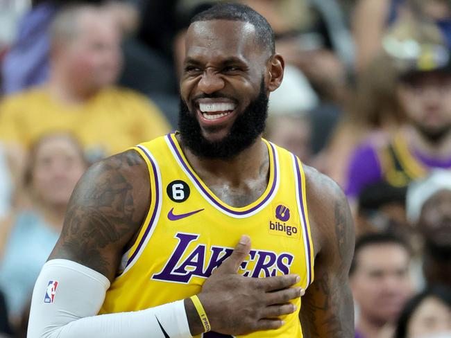 LeBron James turns 38 in December, so can he still stay at the top in the NBA? Picture: Getty Images.